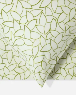 200 Thread Count Cotton Mini Leaves Pillowcase Pair*Jasper Conran Sale