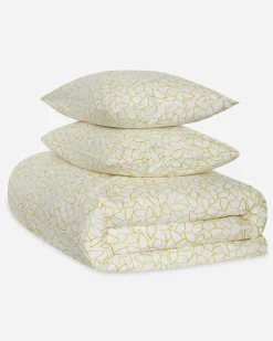 200 Thread Count Cotton Mini Leaves Duvet Cover Set*Jasper Conran Flash Sale