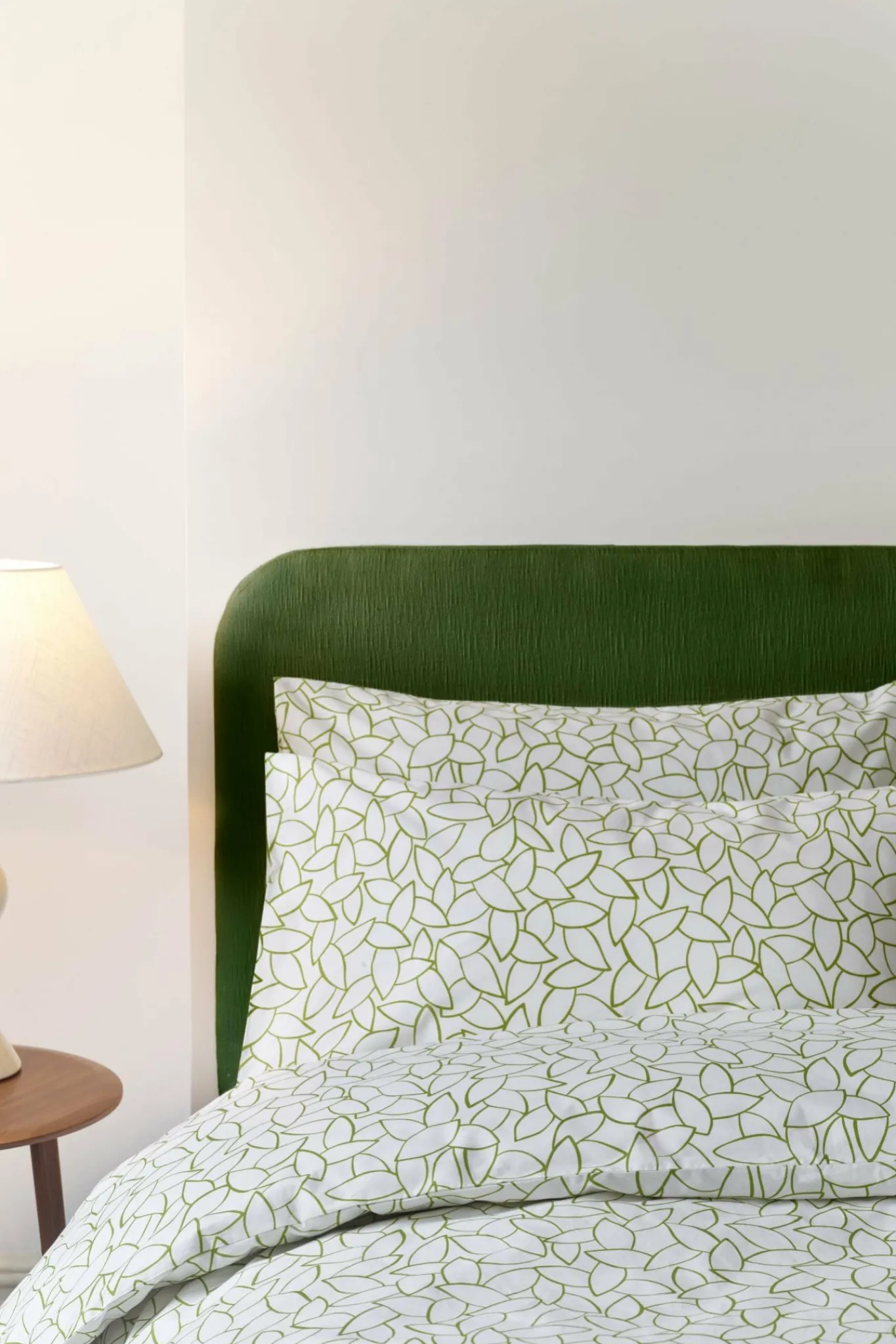 200 Thread Count Cotton Mini Leaves Duvet Cover Set*Jasper Conran Flash Sale