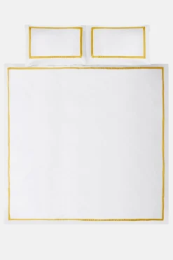 300 Thread Count Insert Border Duvet Set*Jasper Conran Cheap