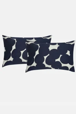 300 Thread Count Over Lapping Circles Pillow Case Pair*Jasper Conran Hot