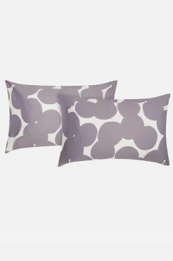 300 Thread Count Over Lapping Circles Pillow Case Pair*Jasper Conran Hot