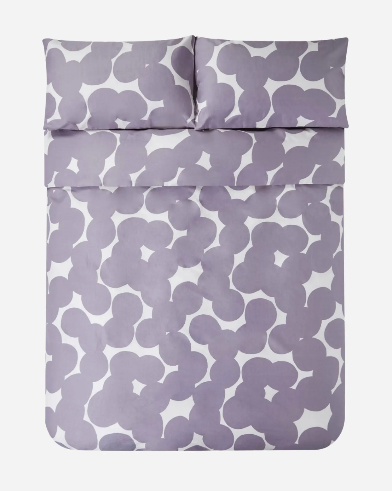 300 Thread Count Over Lapping Circles Pillow Case Pair*Jasper Conran Hot