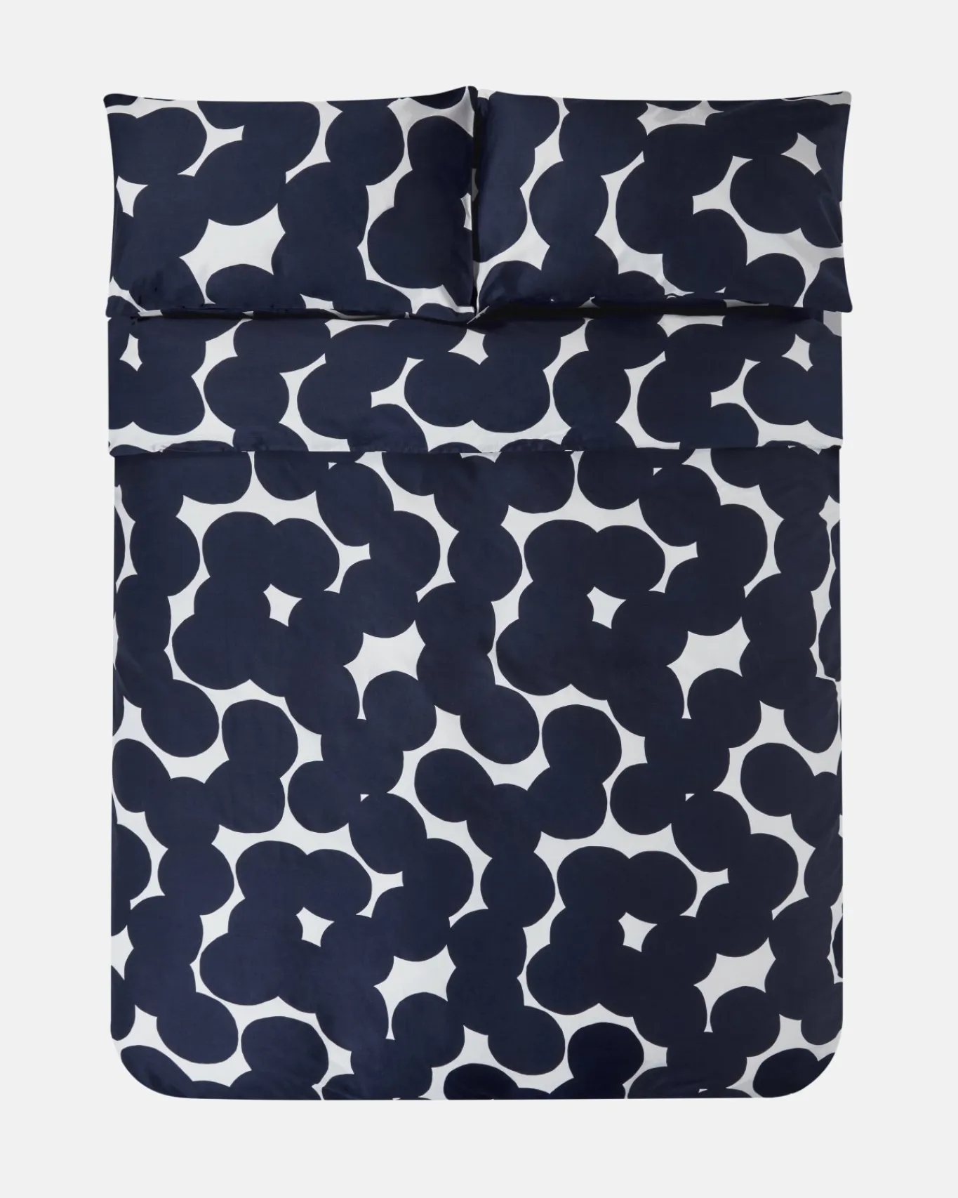 300 Thread Count Over Lapping Circles Print Duvet Set*Jasper Conran Cheap