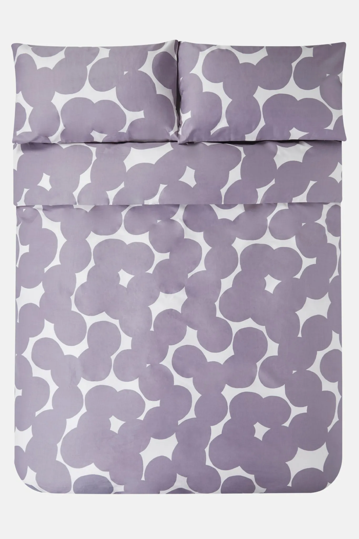 300 Thread Count Over Lapping Circles Print Duvet Set*Jasper Conran Cheap