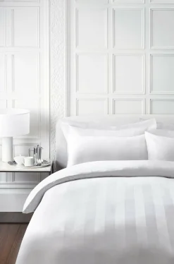 500 Thread Count Satin Stripe Pillow Case*Jasper Conran Best Sale