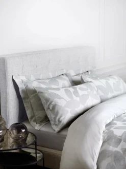 Abstract Leaf Jacquard Oxford Pillow Case*Jasper Conran Cheap
