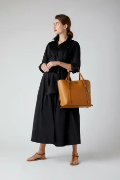 Alexis Crosshatch Leather Grab Tote*Jasper Conran Best Sale