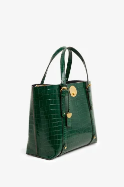 Alexis Leather Croc Grab Tote Bag*Jasper Conran Shop