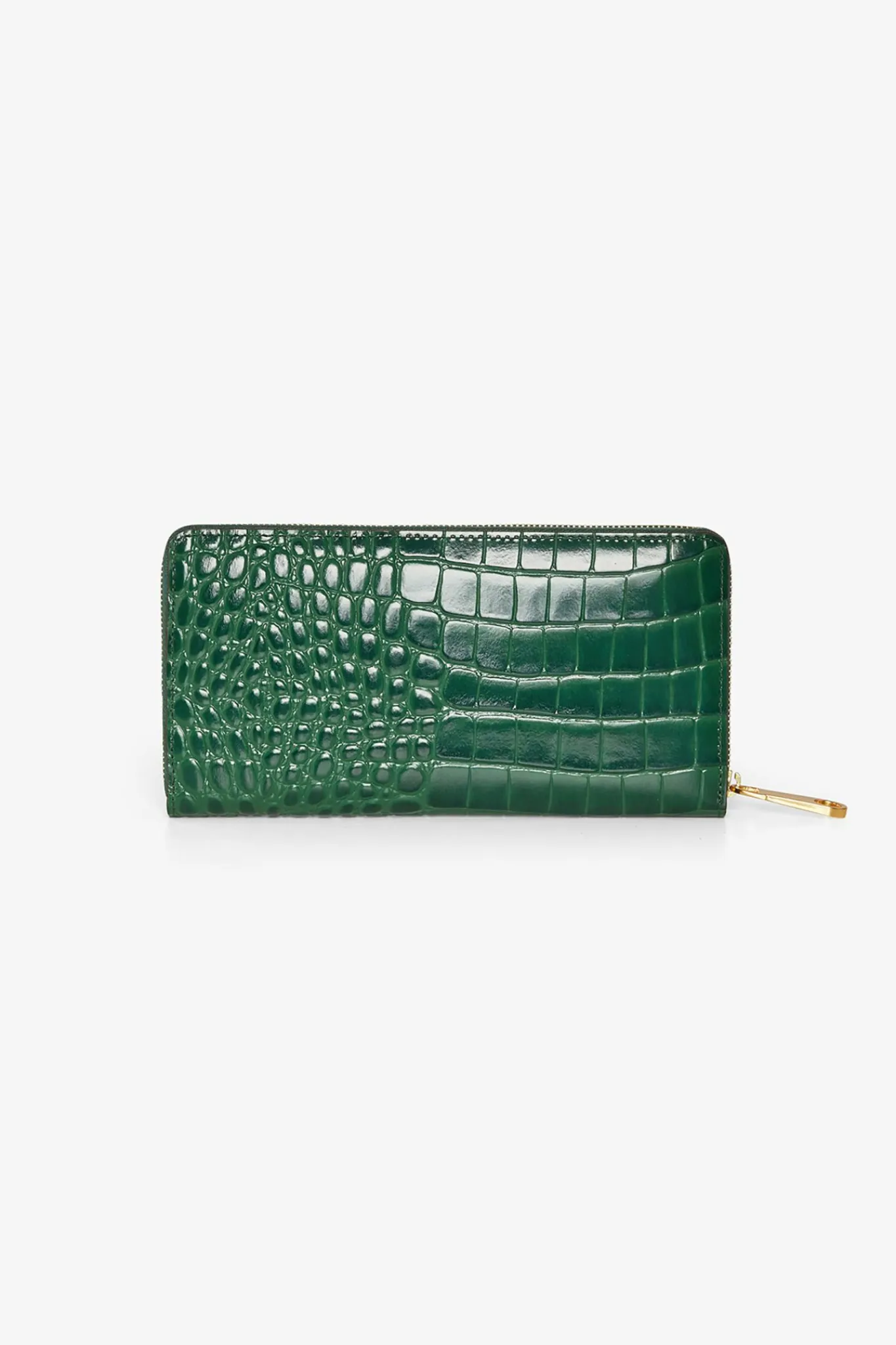 Alexis Leather Large Croc Zip Round Purse*Jasper Conran Cheap