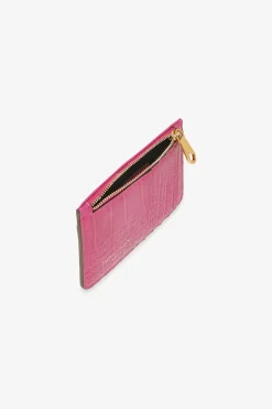 Amber Croc Zip Coin & Card Holder*Jasper Conran New