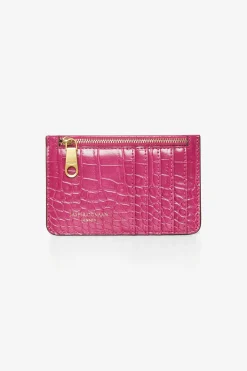 Amber Croc Zip Coin & Card Holder*Jasper Conran Best Sale
