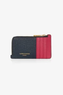 Astrid Leather Zip Coin & Card Holder*Jasper Conran Clearance