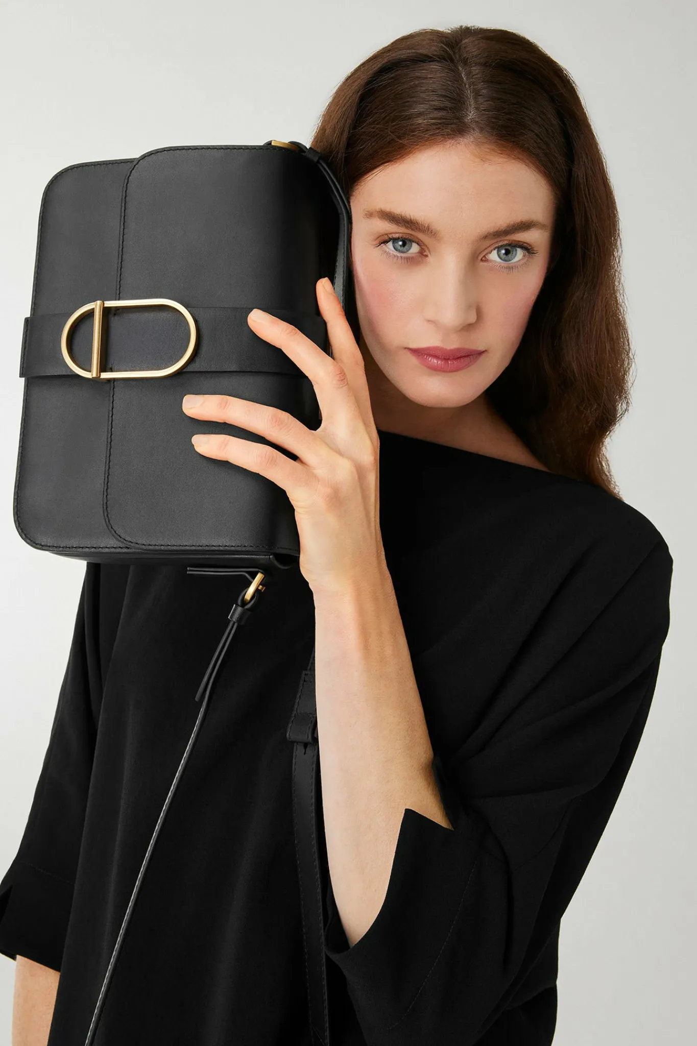 Beatrix Flap Over Leather Cross Body*Jasper Conran Shop