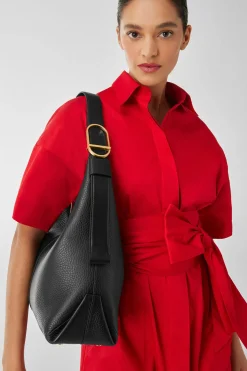 Beatrix Leather Scoop Hobo*Jasper Conran Sale