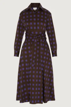 Blythe Checkered Full Skirt Shirt Dress*Jasper Conran Flash Sale