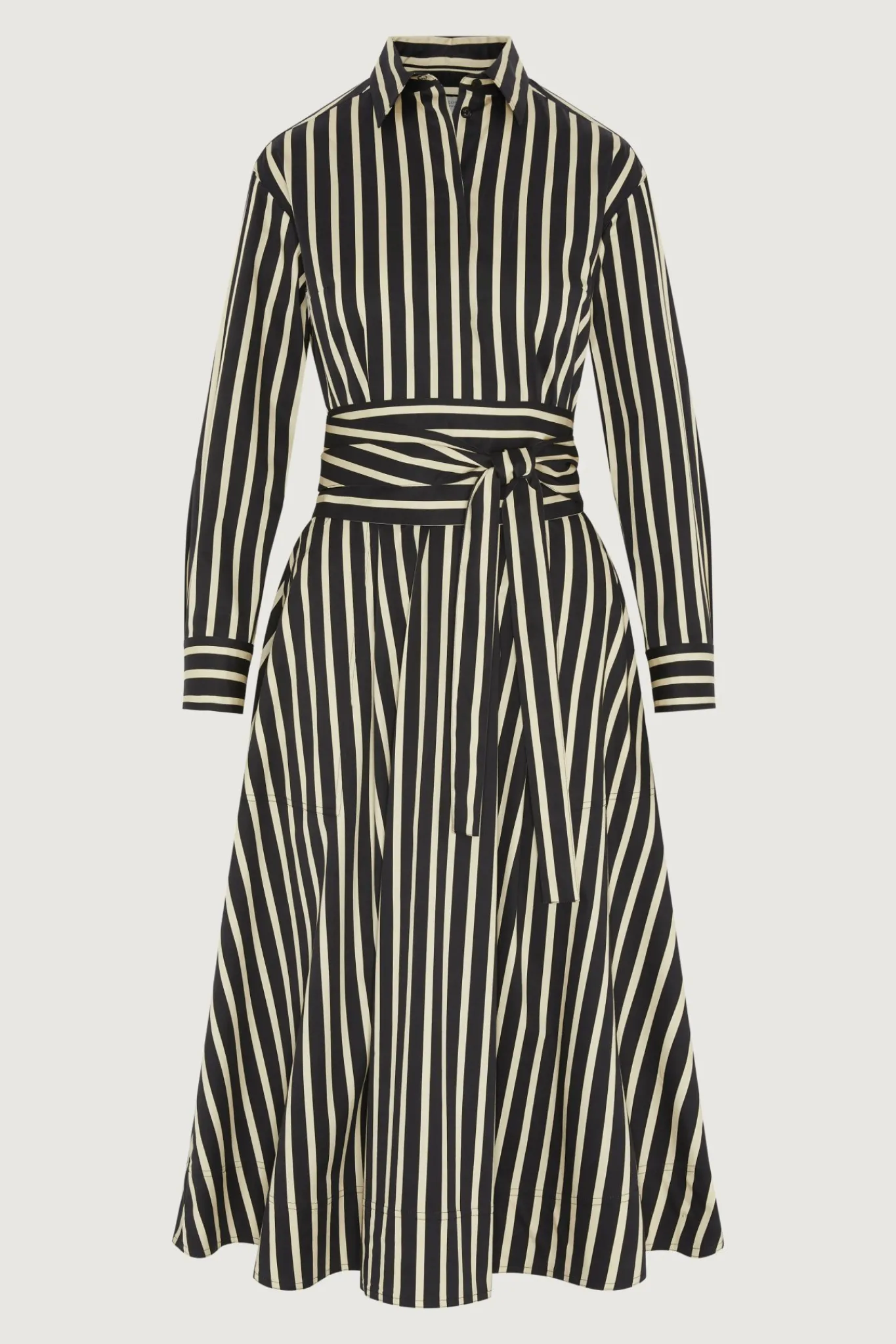 Blythe Stripe Full Skirt Shirt Dress*Jasper Conran New
