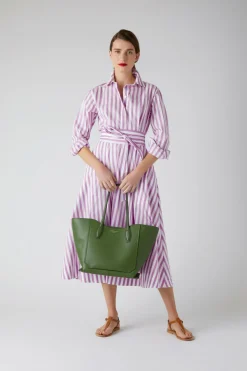 Blythe Striped Full Skirt Shirt Dress*Jasper Conran Outlet