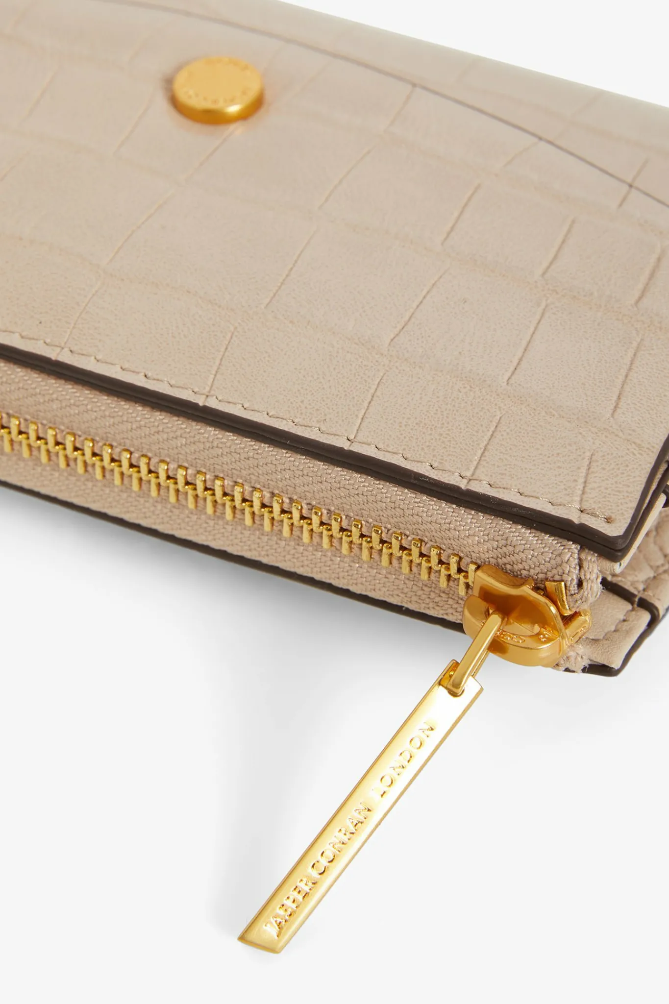 Brianna Croc Medium Zip Around Purse*Jasper Conran New
