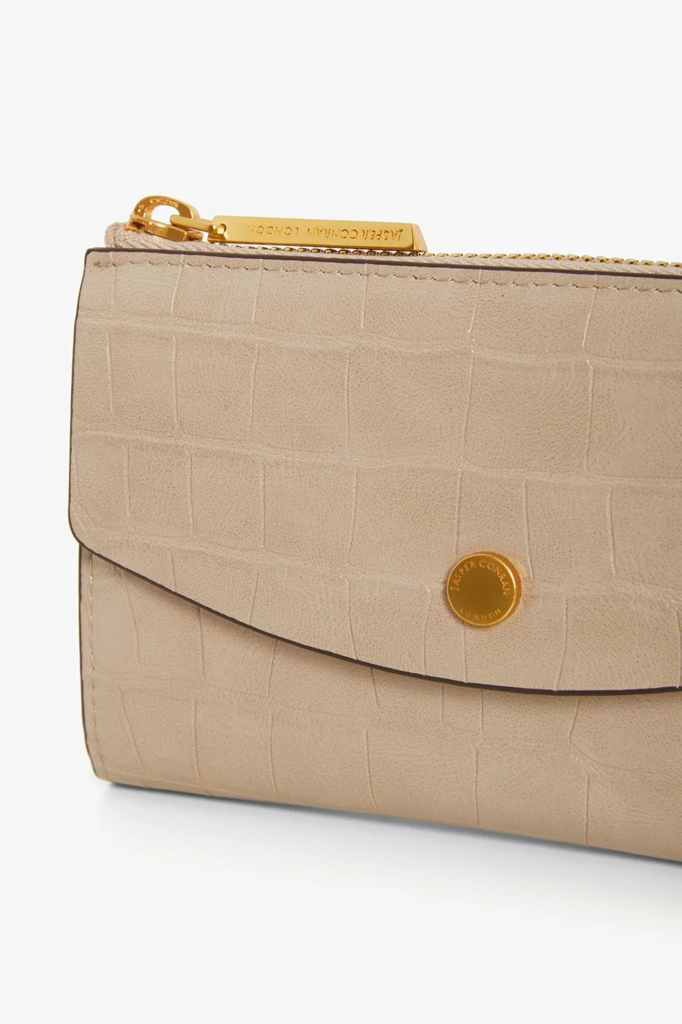 Brianna Croc Medium Zip Around Purse*Jasper Conran New