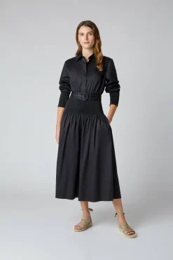 Carrie Shirred Waist Shirt Dress*Jasper Conran Cheap