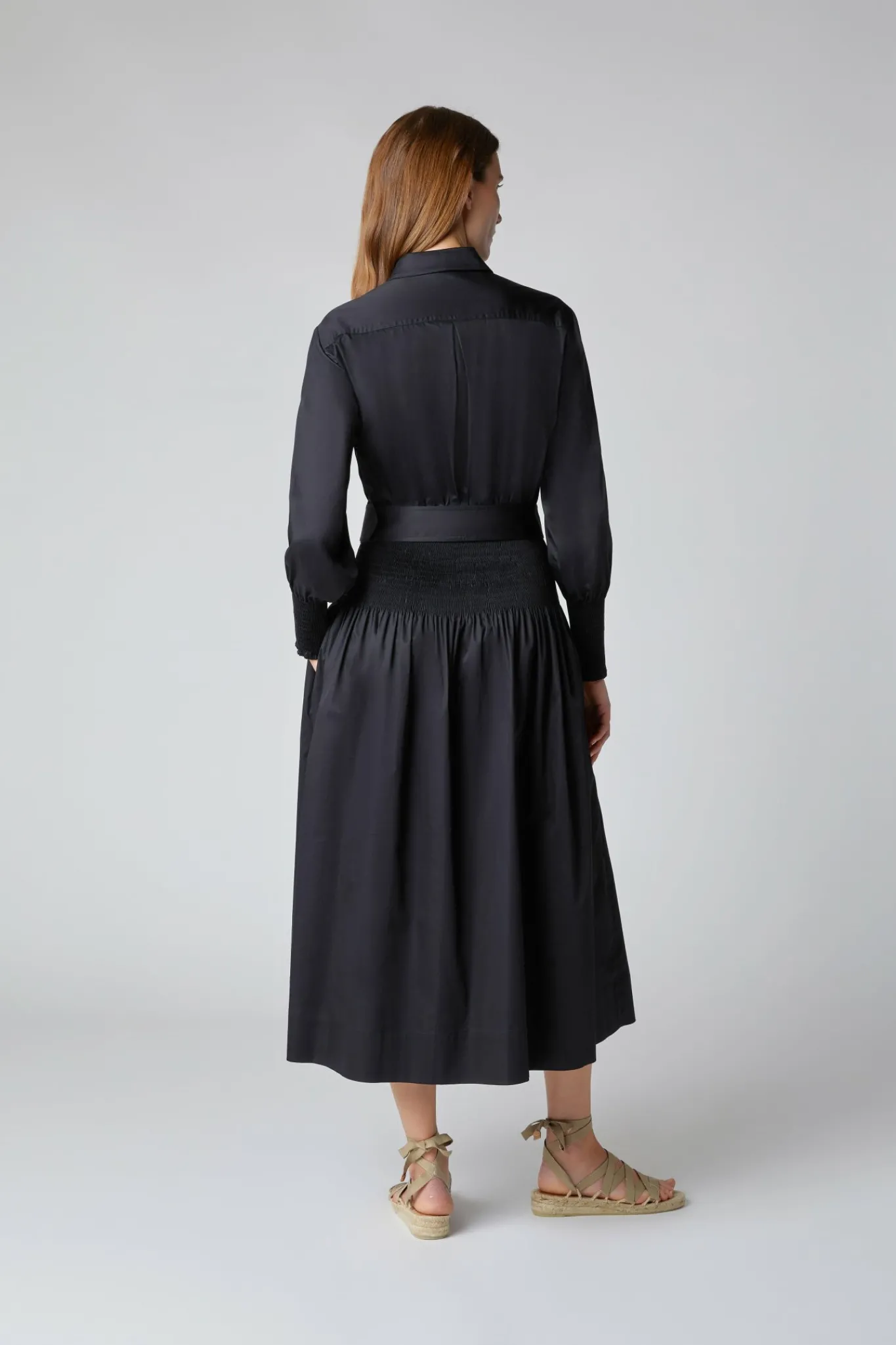 Carrie Shirred Waist Shirt Dress*Jasper Conran Cheap