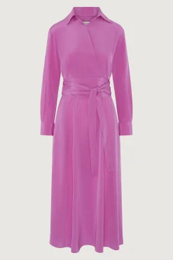Celia Silk Full Skirt Shirt Dress*Jasper Conran Best