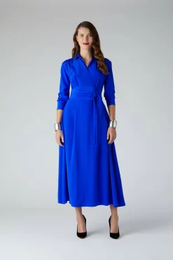 Celia Silk Full Skirt Shirt Dress*Jasper Conran Best