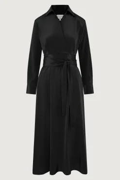 Celia Silk Full Skirt Shirt Dress*Jasper Conran Best