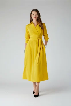 Celia Silk Full Skirt Shirt Dress*Jasper Conran Clearance