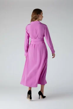 Celia Silk Full Skirt Shirt Dress*Jasper Conran New