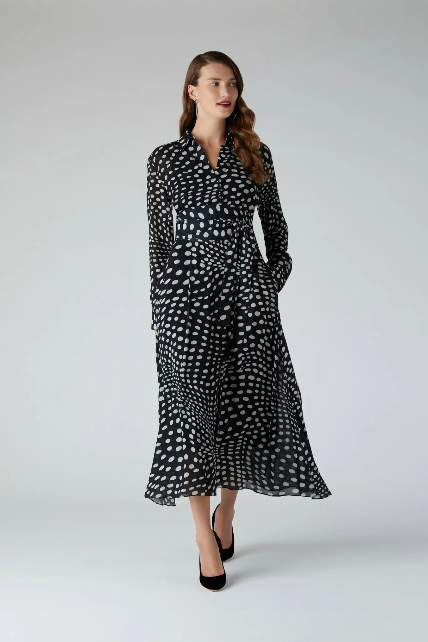 Chloe Shirt Printed Georgette Dress*Jasper Conran Cheap