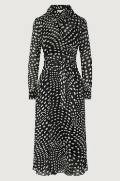 Chloe Shirt Printed Georgette Dress*Jasper Conran Cheap