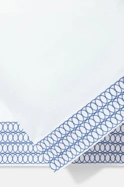 Circles Embroidered Border Duvet Cover*Jasper Conran Clearance