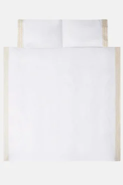 Circles Embroidered Border Duvet Cover*Jasper Conran Cheap
