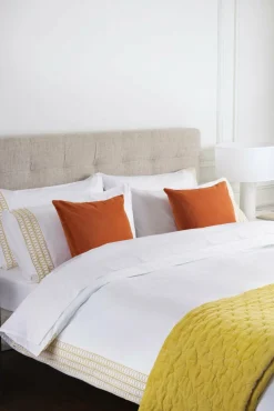 Circles Embroidered Border Pillow Case*Jasper Conran Hot