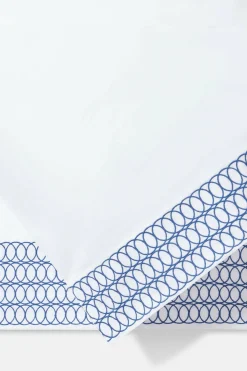Circles Embroidered Border Pillow Case*Jasper Conran Hot