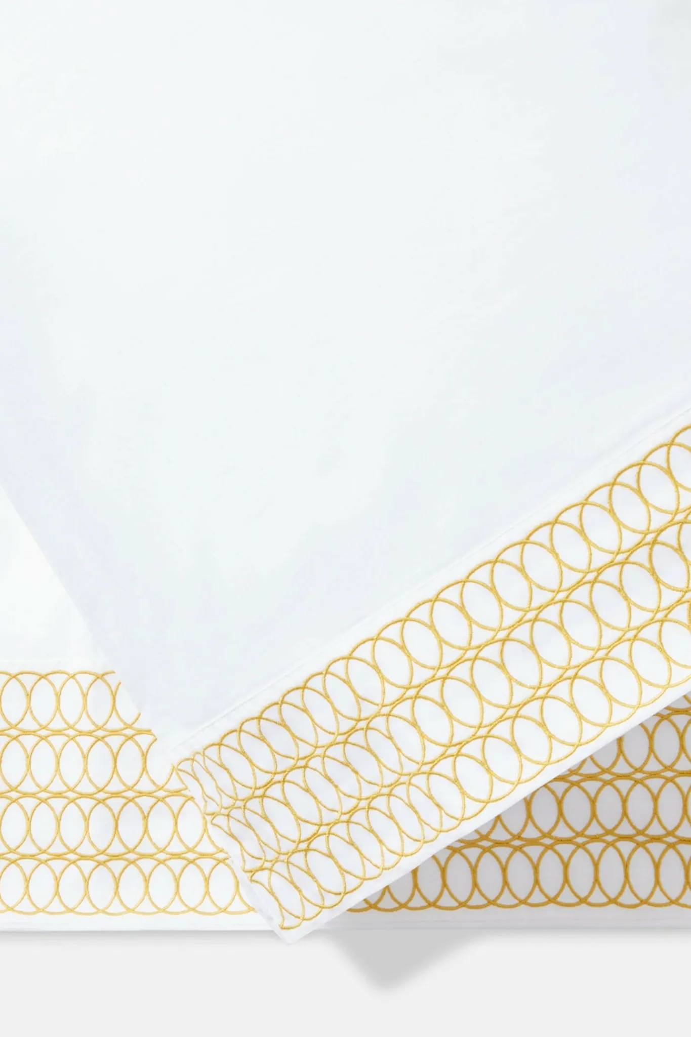 Circles Embroidered Border Pillow Case*Jasper Conran Cheap