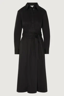 Clemence Collared A-Line Dress With Obi Belt*Jasper Conran Cheap