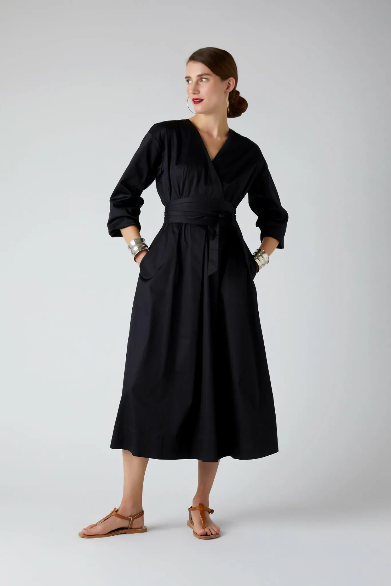 Connie Full Skirt Wrap Dress*Jasper Conran Shop