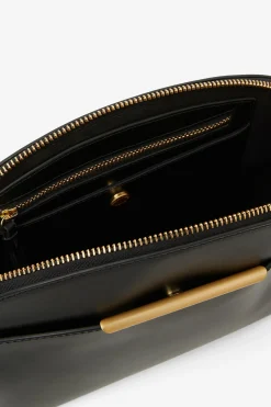 Darcey Leather Dome Cross Body Bag*Jasper Conran Outlet