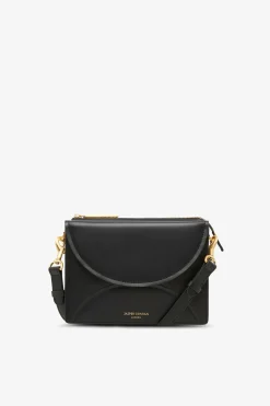Darcey Leather Double Flap Cross Body Bag*Jasper Conran Fashion
