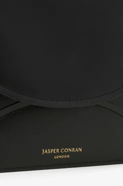 Darcey Leather Double Flap Cross Body Bag*Jasper Conran Fashion