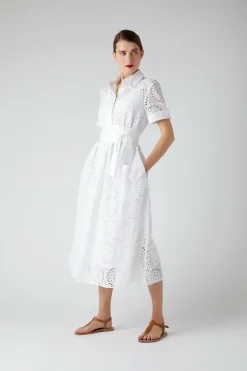 Daria Broderie A Line Dress*Jasper Conran Sale