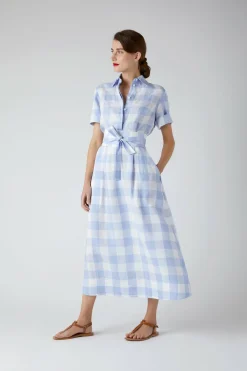 Demi Short Sleeve Linen Shirt Dress*Jasper Conran Cheap