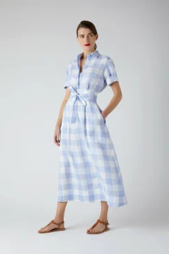 Demi Short Sleeve Linen Shirt Dress*Jasper Conran Cheap