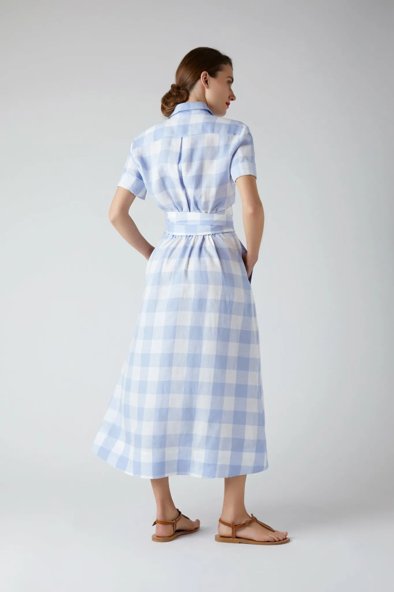 Demi Short Sleeve Linen Shirt Dress*Jasper Conran Cheap
