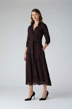 Eden Printed Shirt Georgette Dress*Jasper Conran Flash Sale