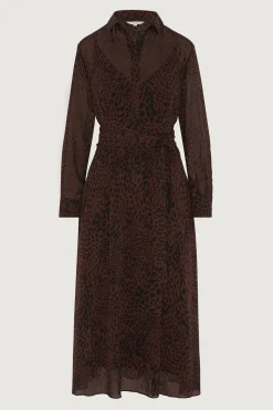 Eden Printed Shirt Georgette Dress*Jasper Conran Flash Sale