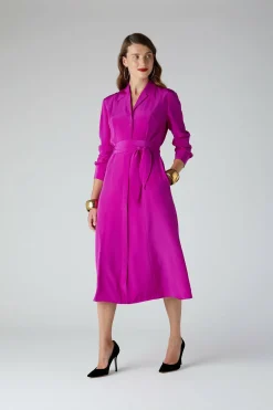 Eliza Silk V Neck Dress*Jasper Conran Shop